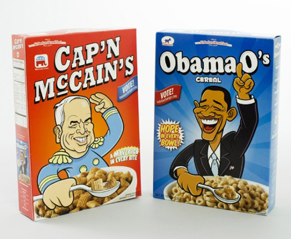  Image: Early-stage Airbnb breakfast cereal.