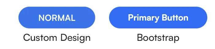 Bootstrap primary button after modification