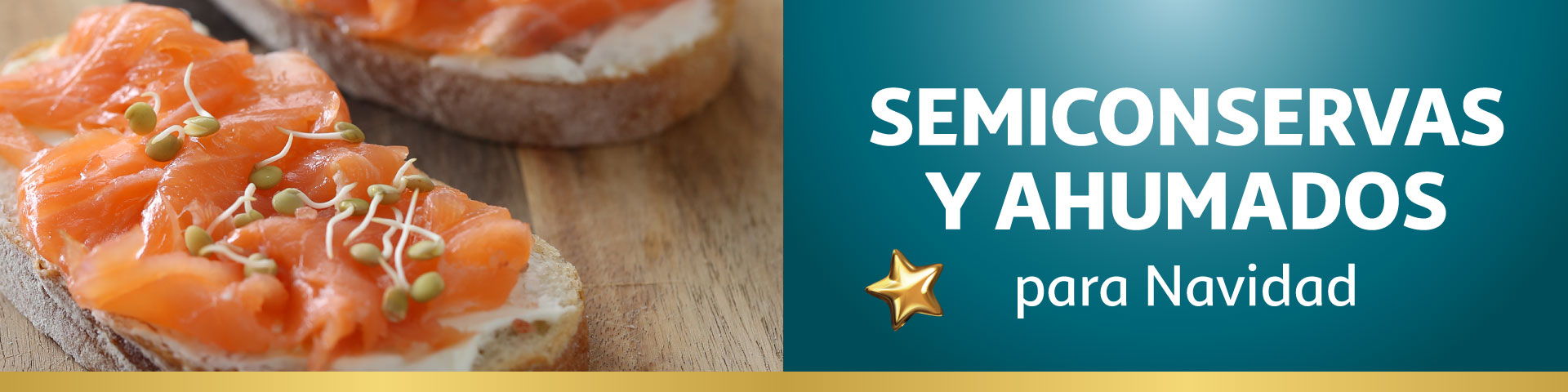 Semiconservas y ahumados para Navidad