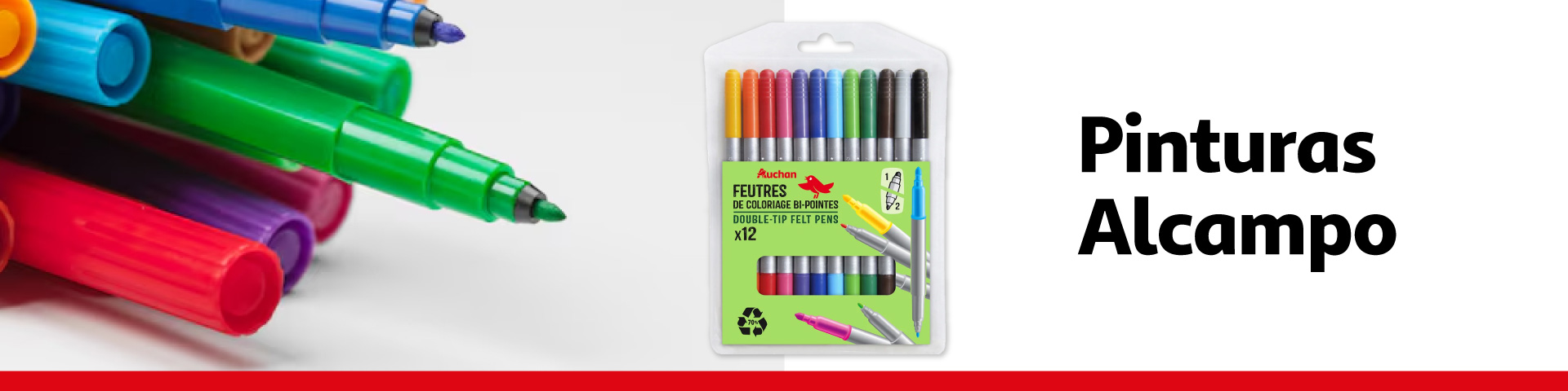 Pinturas de colores Alcampo 