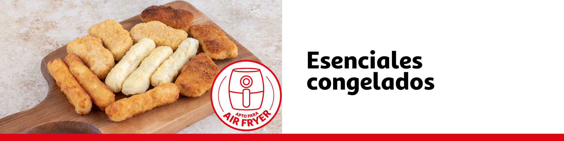 Congelados para air fryer