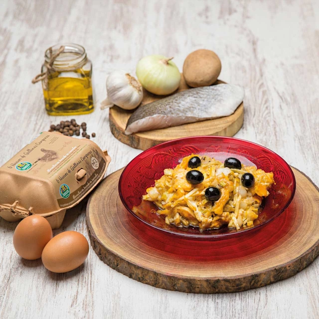 Receta de bacalao a brass