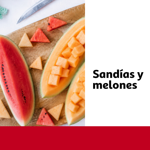 Sandías y melones