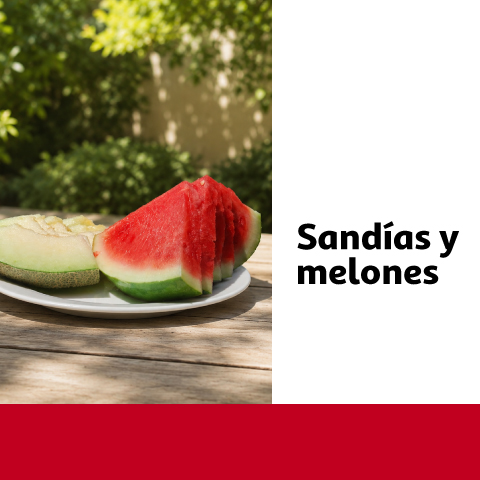 Sandías y melones
