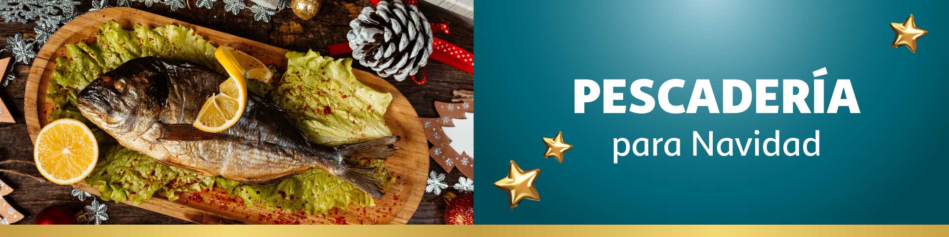 Pescadería navideña