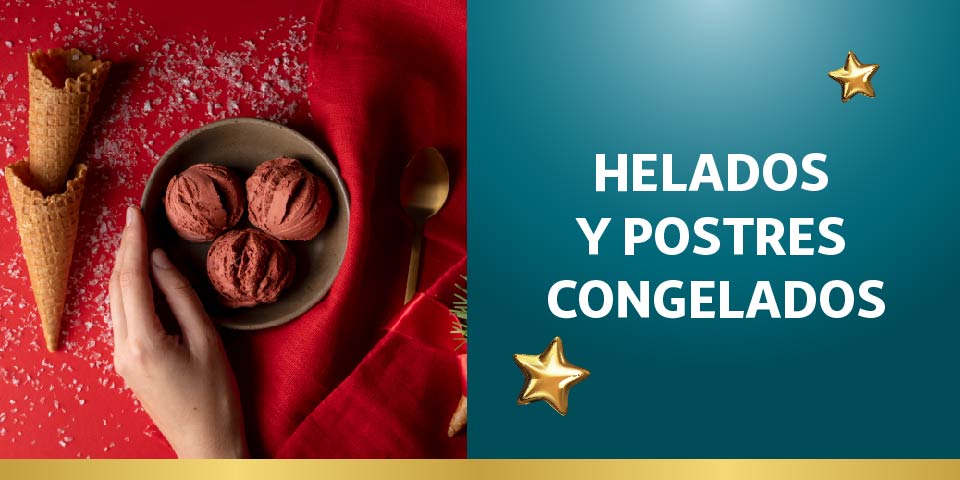 Helados y postres congelados