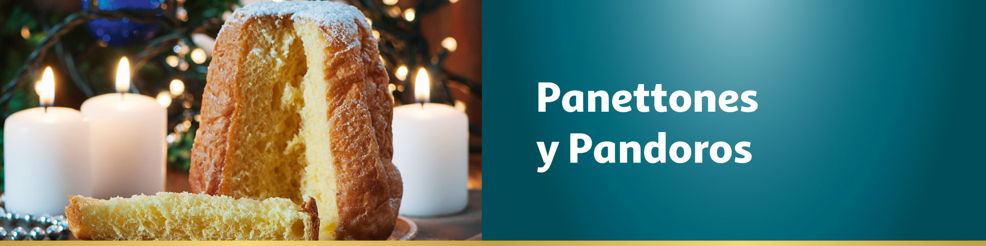 Panettones y pandoros