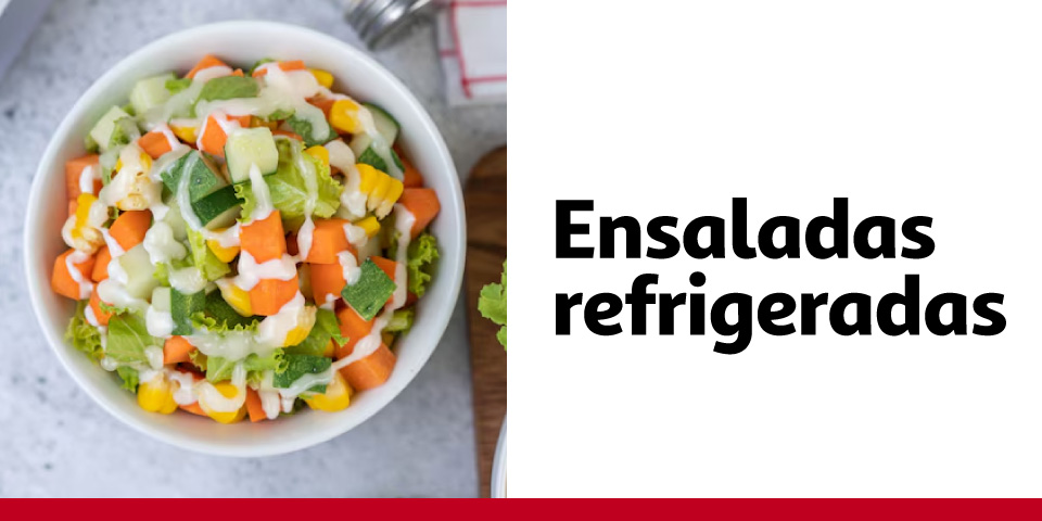 Ensaladas refrigeradas