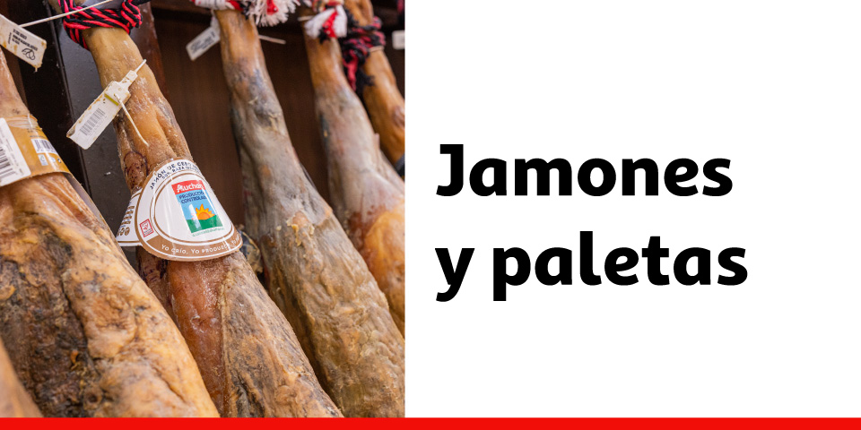 Paletas y jamones