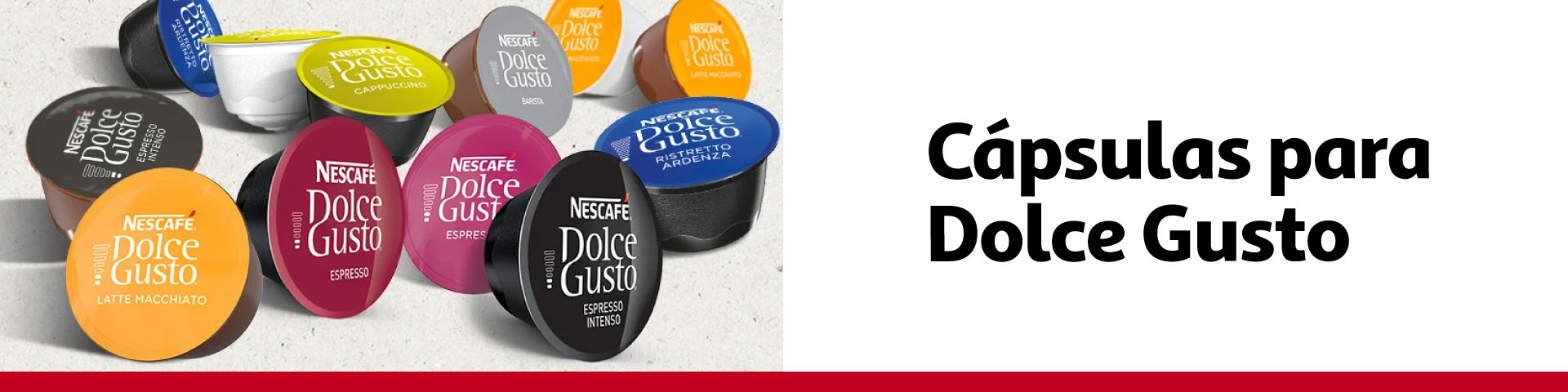 Cápsulas para Dolce Gusto