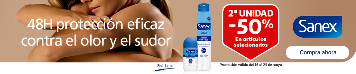 Sanex 48H protección eficaz contra el sudor y el olor