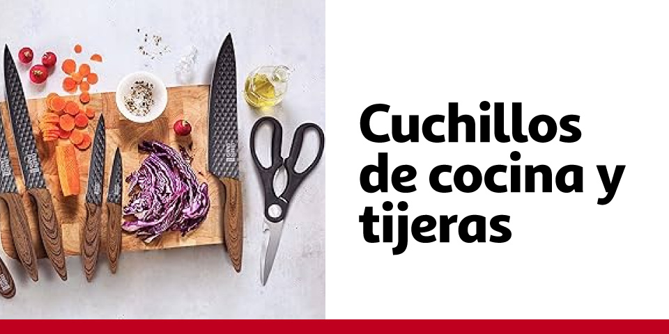 Cuchillos de cocina y tijeras