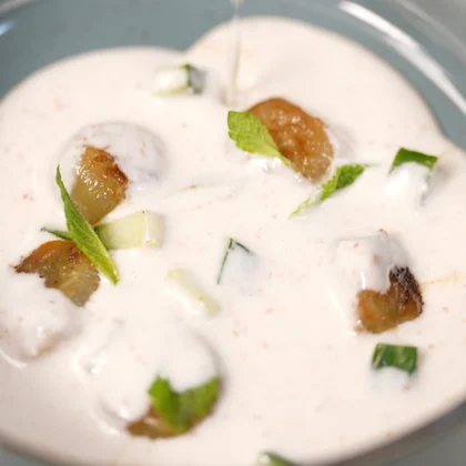 Ajoblanco de coco y cacahuetes de Alberto Chicote en Alcampo