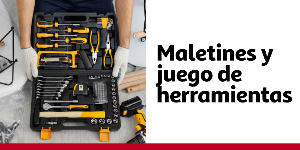 Maletines y juego de herramientas