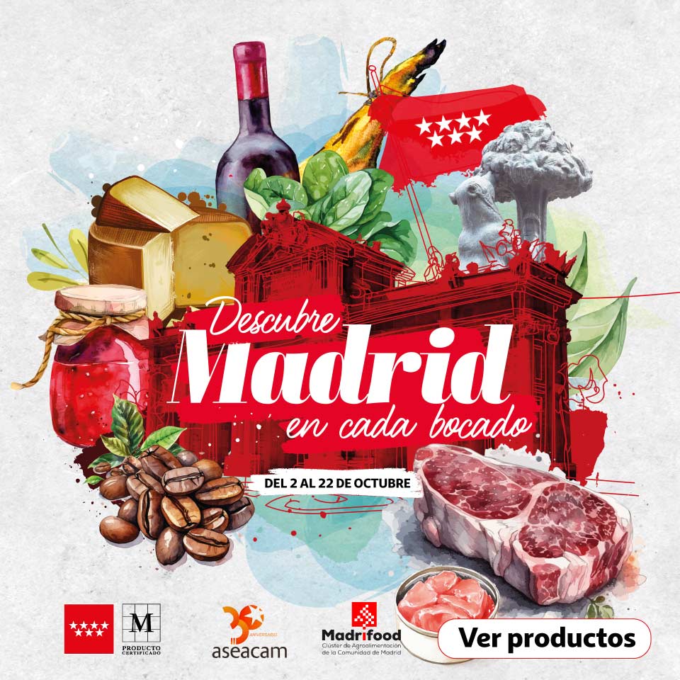 Alimentos de Madrid del 2 al 22 de octubre