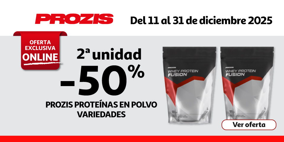 2ª Unid. al 50% - PROZIS WHEY PROTEIN FUSION 