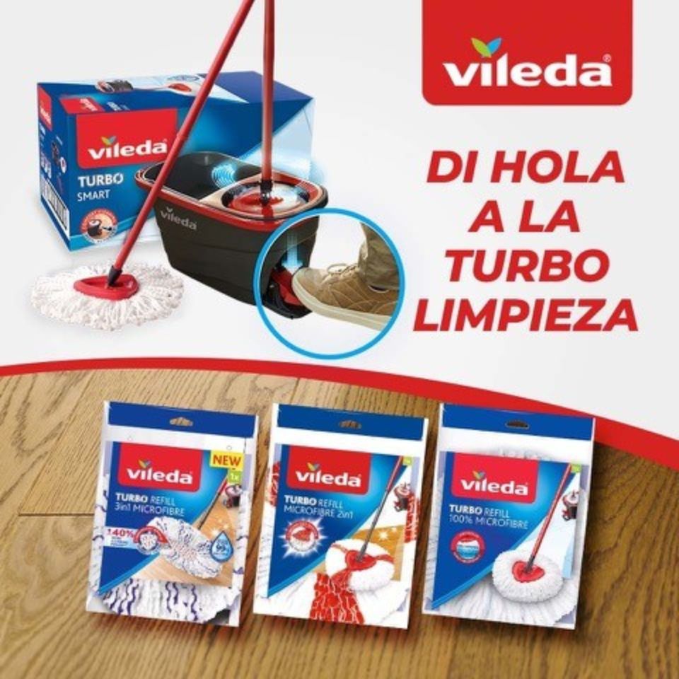 Vileda, pasate a la turbo limpieza