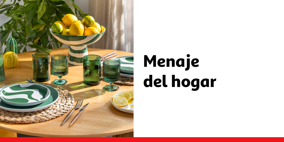 Menaje del hogar