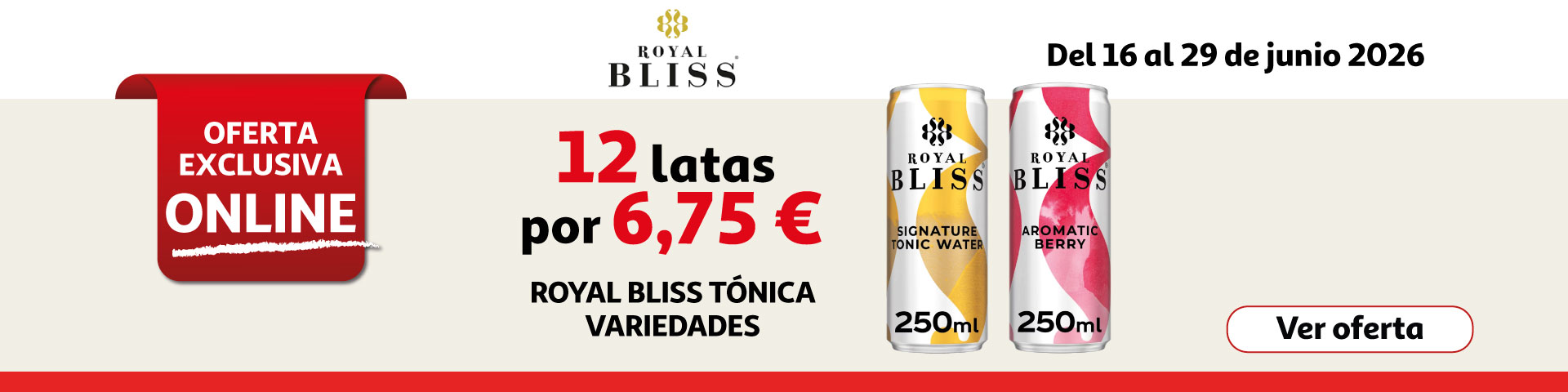 12 LATAS por 6,75€ - ROYAL BLISS