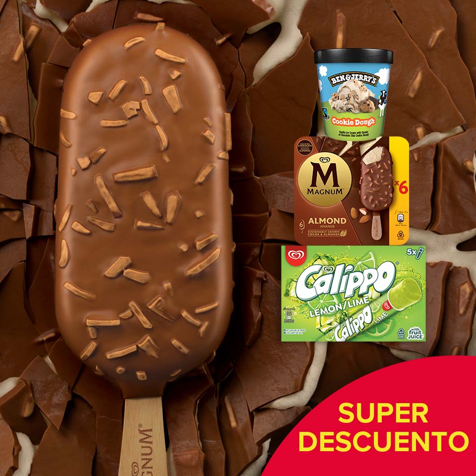 SUPER DESCUENTO UNILEVER HELADOS