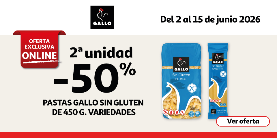 Promos exclusivas sin gluten