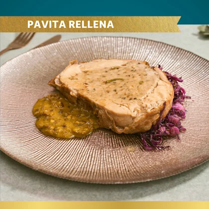 Receta de pavita rellena