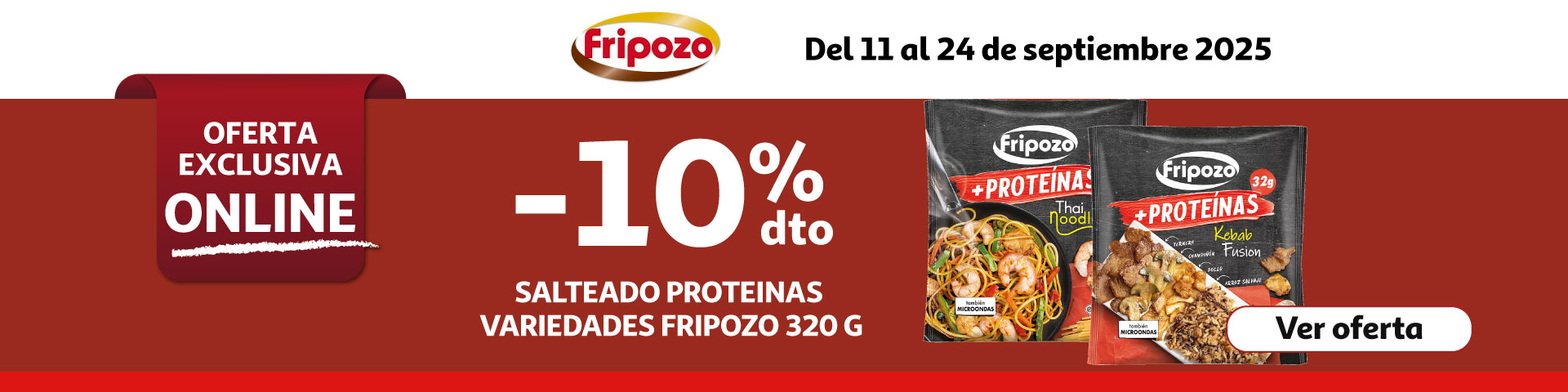 10% dto salteado de proteinas fripozo 320g