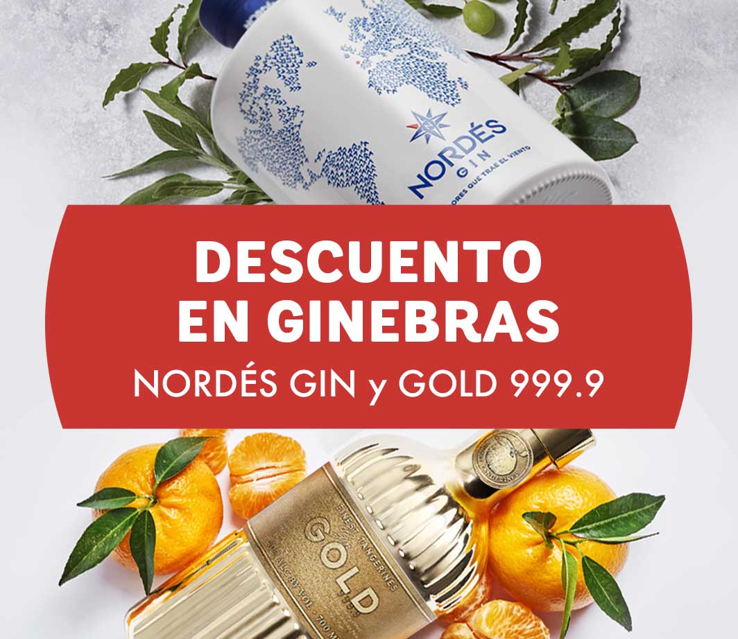 Descuento en ginerabra norden gin y gold 999.9