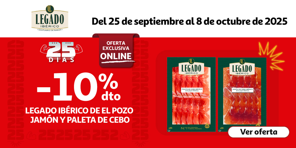 10% Dto. - LEGADO IBÉRICO de El Pozo