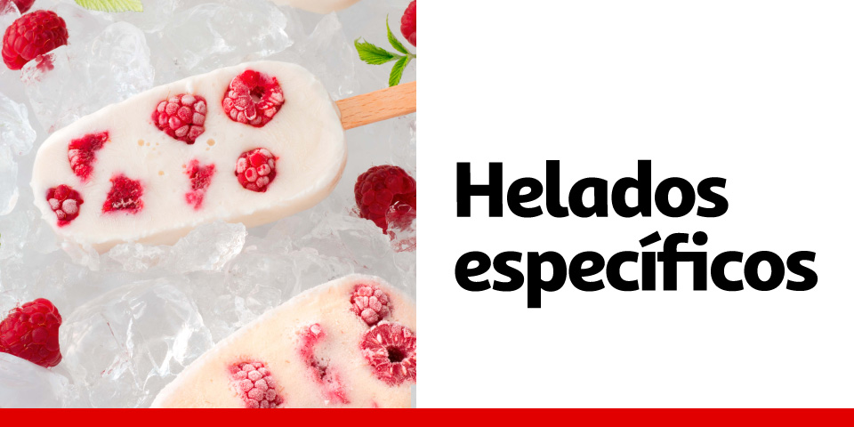 Helados específicos