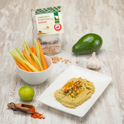 Receta de hummmus de aguacate