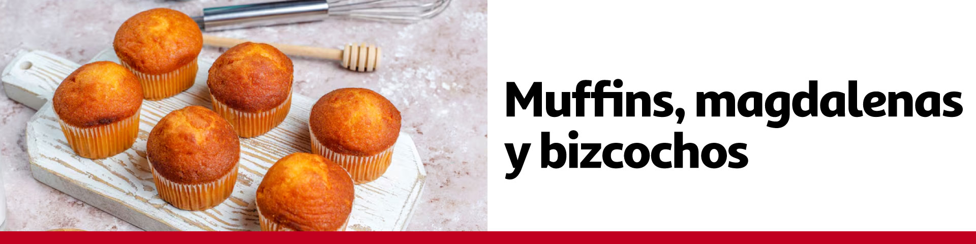Muffins, magdalenas y bizcochos