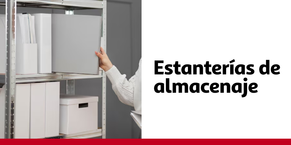 Estanterías de almacenaje