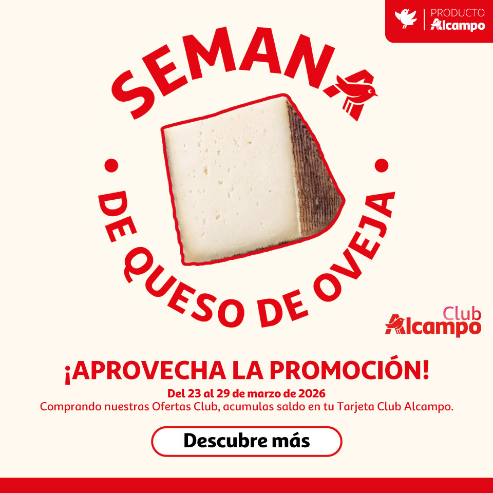 ¡Semana D (del) Queso en Alcampo! 