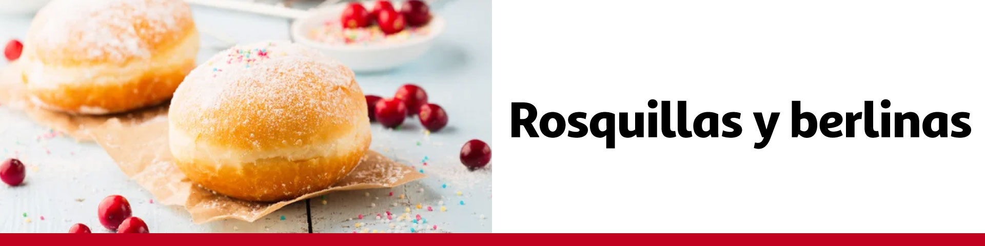 Rosquillas y berlinas