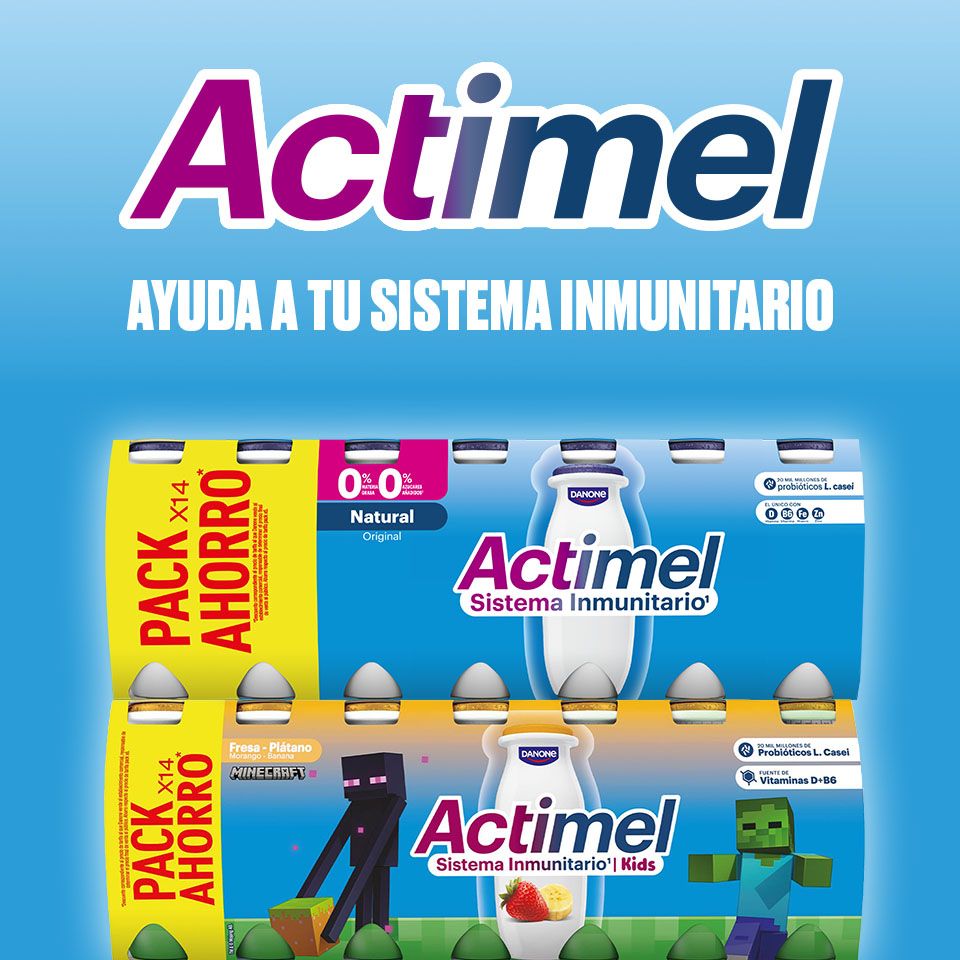 Yogures actimel