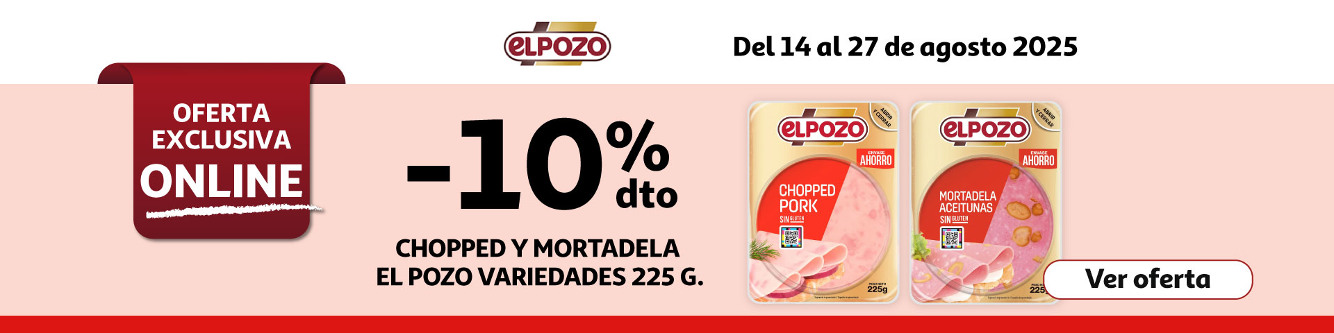 10% Dto. - EL POZO Mortadelas