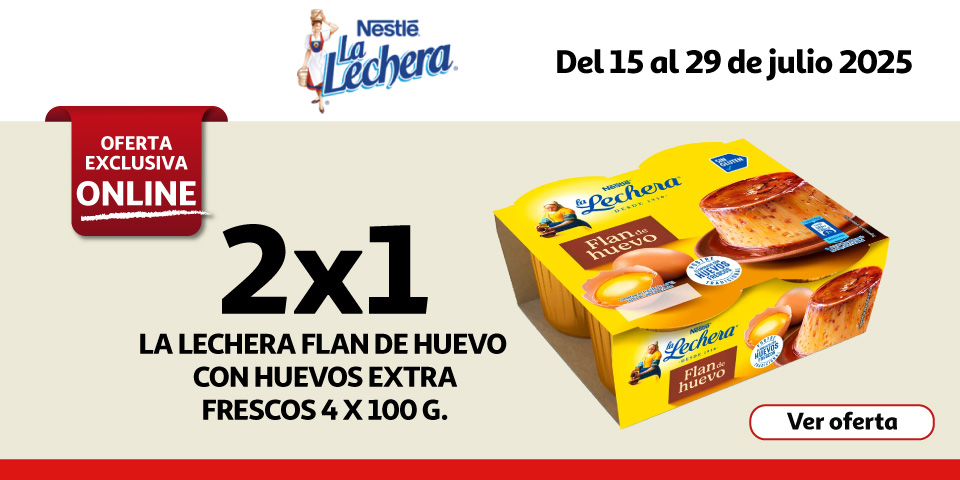 2x1 - LA LECHERA Flan de huevo