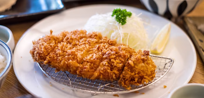 Pechuga de pollo crujiente en freidora de aire