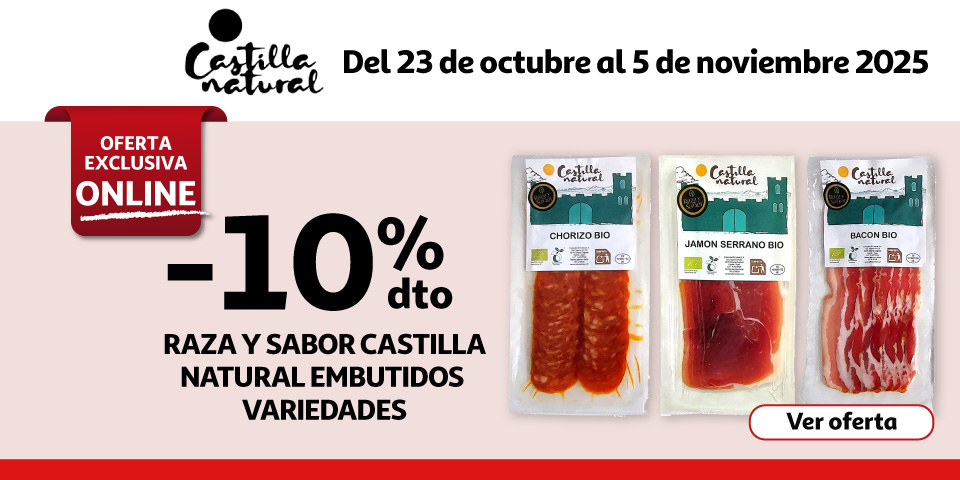 10% Dto. - Productos seleccionados BIO RAZA & SABOR