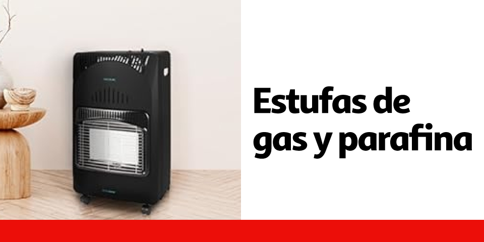 Estufas de gas y parafina