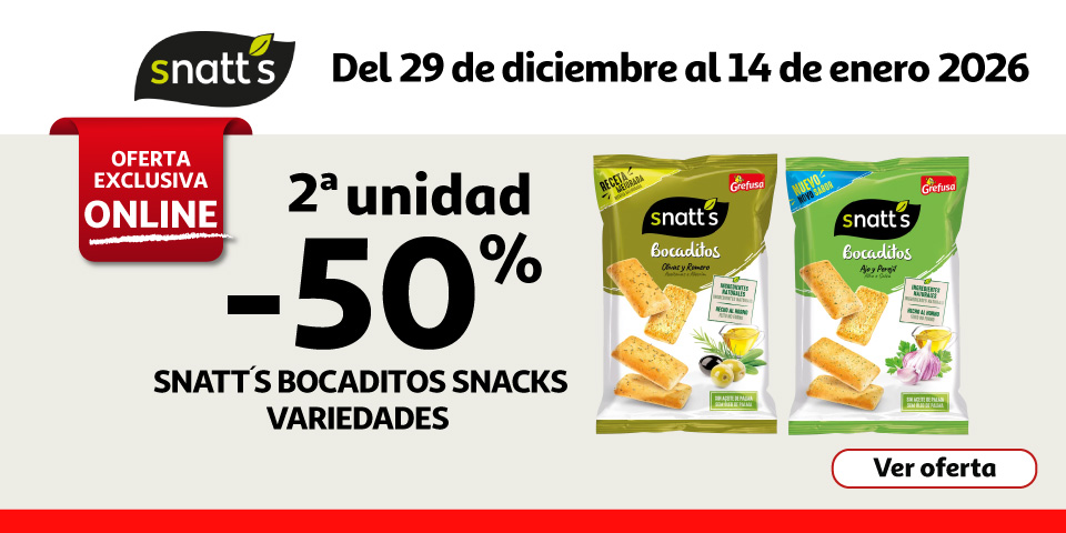 Promo exclusiva en alimentación