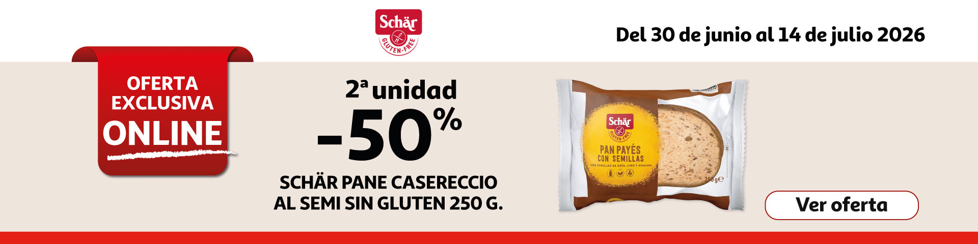 2ª Unid. al 50% - SCHÄR Pane casereccio