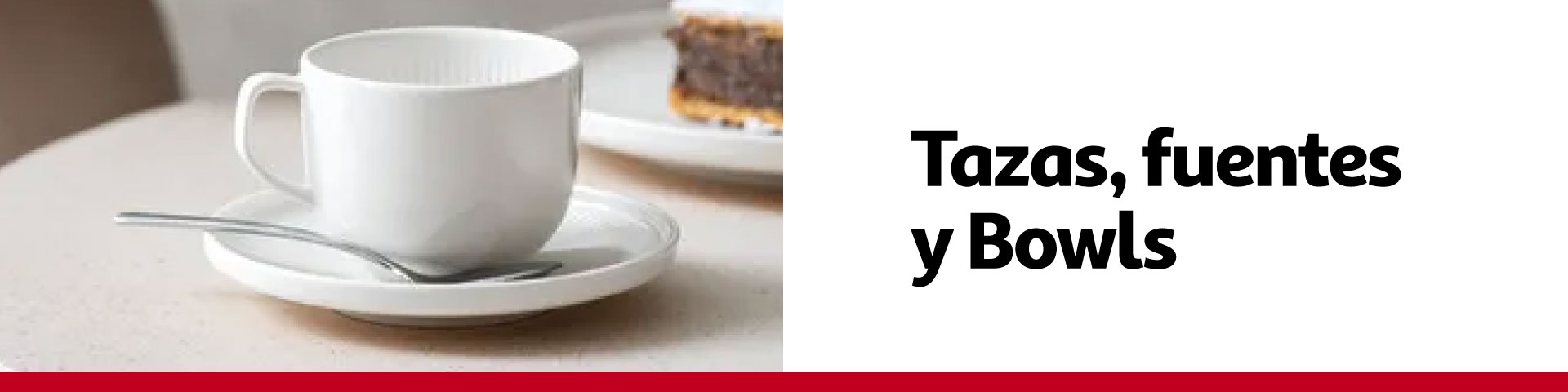 Tazas, fuentes y Bowls