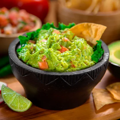 Receta de guacamole casero