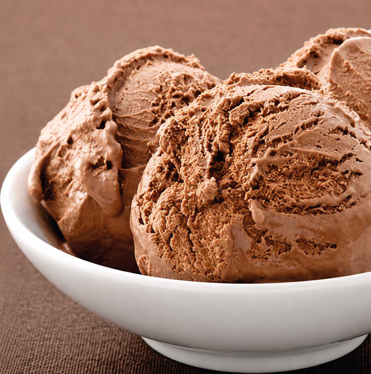 helado de chocolate