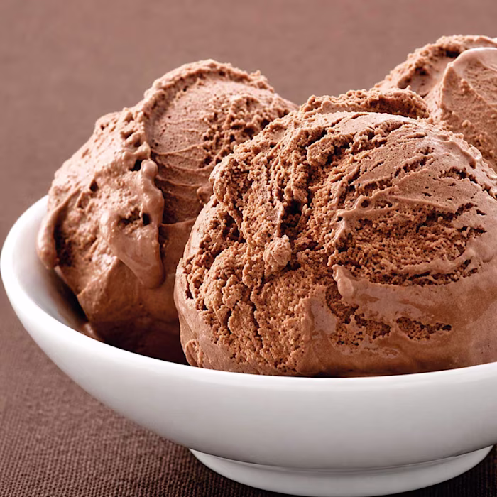 helado de chocolate