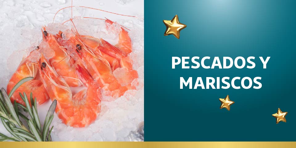 Pescados, mariscos, pulpos y surimis