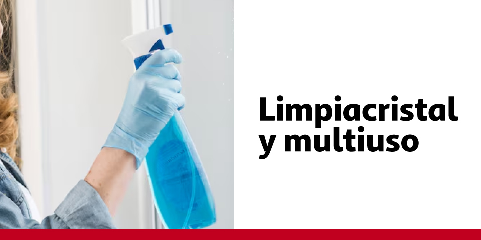 Limpiacristal y multiuso