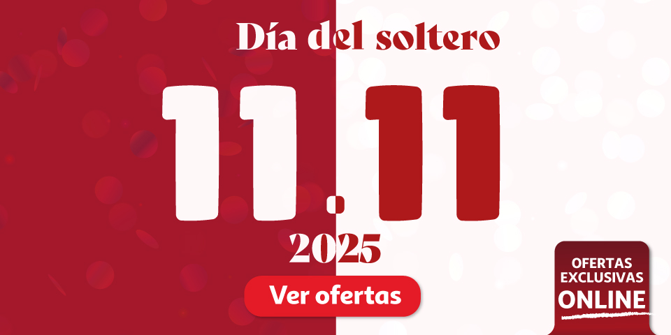 Promos exclusivas 11.11 Día del soltero